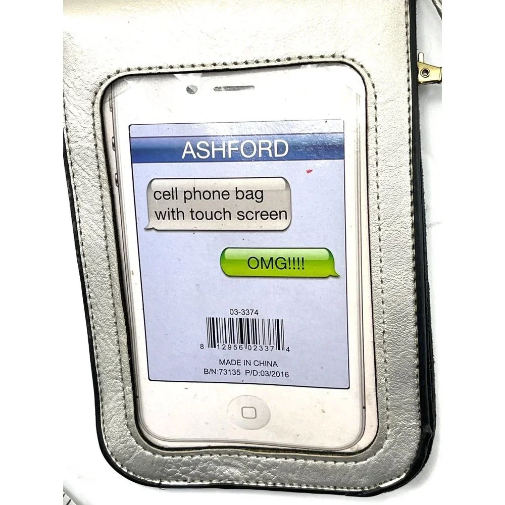 N/A silver crossbody